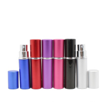 IN STOCK Fancy 10Ml  Colored Round Glass Perfume Pump Spray Bottle